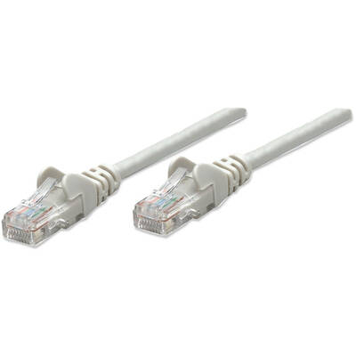 Accesoriu Retea Intellinet Network Patch Cable, Cat5e, 2m, Grey, CCA, U/UTP, PVC, RJ45, Gold Plated Contacts, Snagless, Booted, Lifetime Warranty, Polybag