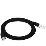 KKU5CZA2 networking cable 2 m Cat5e U/UTP (UTP) Black