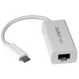 Accesoriu Retea StarTech USB C to Gigabit - White - USB 3.1 to RJ45 LAN - USB Type C to  (US1GC30W)
