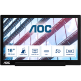 Monitor AOC LED Portabil I1601P 15.6 inch FHD IPS 5 ms 60 Hz USB-C