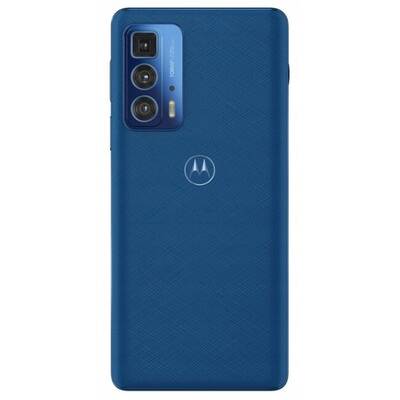 Smartphone MOTOROLA Edge 20 Pro, 12GB RAM, 256GB, 5G, Blue Vegan Leather