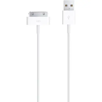 Apple Cablu de date , 30-pin to USB, White
