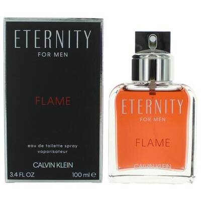 Calvin Klein Apa de Toaleta , Eternity Flame, Barbati, 100 ml