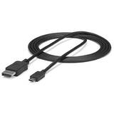 1.8m USB C to DisplayPort 1.2 Cable 4K 60Hz - Black STM32F072CBU6 - Black