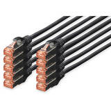 Cablu Retea DIGITUS Professional  - 25 cm - black