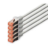 Accesoriu Retea Assmann Cablu Retea DIGITUS Professional  - 15 m - gray