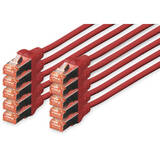 Cablu Retea DIGITUS Professional  - 50 cm - red