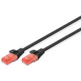Accesoriu Retea Assmann Cablu Retea DIGITUS Professional  - 3 m - black
