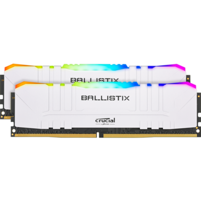 Memorie RAM Crucial Ballistix RGB 16GB Kit (2 x 8GB) DDR4-3600 (White)