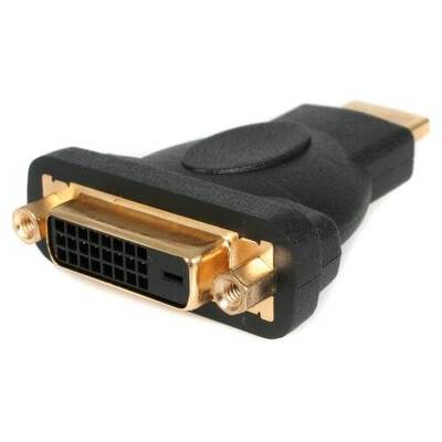 Adaptor StarTech  HDMI to DVI-D  M/F Black HDMIDVIMF