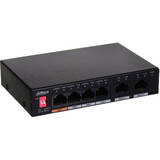 Europe PFS3006-4ET-60 Unmanaged Fast Ethernet (10/100) Black Power over Ethernet (PoE)