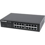 Switch Intellinet 16-Port Gigabit Ethernet , 16-Port RJ45 10/100/1000 Mbps, IEEE 802.3az Energy Efficient Ethernet, Desktop, 19" Rackmount (Euro 2-pin plug)