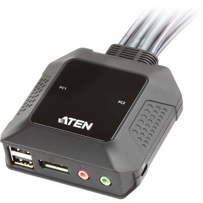 Switch KVM ATEN 2-Port USB DisPlayPort Cable KVM