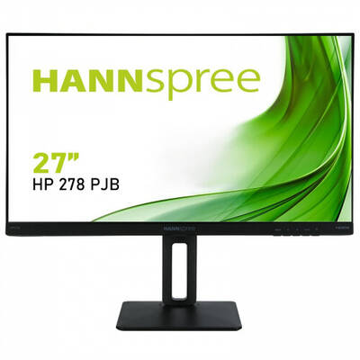 Monitor HANNSPREE 27'', 16:9 LED, 1920 x 1080, DP + HDMI + VGA HP278PJB