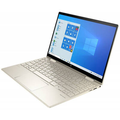 Ultrabook HP 13.3'' ENVY x360 Convert 13-bd0034nn, FHD OLED Touch, Procesor Intel Core i5-1135G7 (8M Cache, up to 4.20 GHz), 8GB DDR4, 512GB SSD, Intel Iris Xe, Win 10 Home, Pale Gold