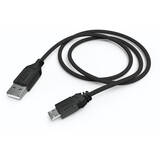 HAMA USB Male - microUSB Male, negru pentru controller PS4