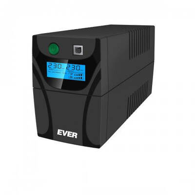 UPS Ever EASYLINE 850 AVR USB Line-Interactive 0.85 kVA 480 W 2 AC outlet(s)