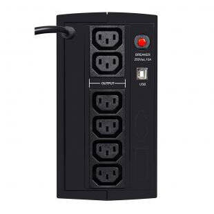 UPS Ever DUO 850 AVR USB Line-Interactive 0.85 kVA 550 W 6 AC outlet(s)