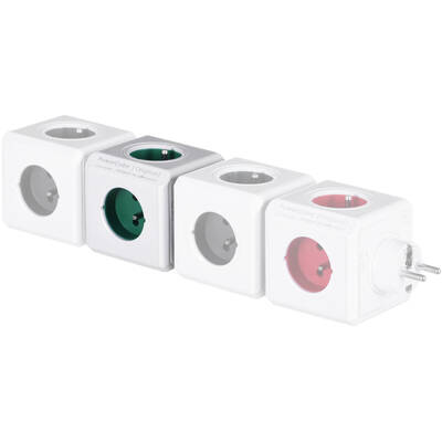 Allocacoc Priza/Prelungitor PowerCube Original (E) 5 AC outlet(s) Green,White