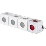 Allocacoc Priza/Prelungitor PowerCube Original Type E 5 AC outlet(s) Indoor Red