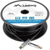 LANBERG CA-HDMI-20FB-0200-BK optical cable HDMI M/M 20m v2.0 4K AOC