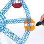 3Doodler FLX06-WHT 3D printing material Flexible polyester (FPE) White