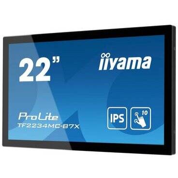 Monitor IIyama LED Touch ProLite TF2234MC-B7X 21.5 inch FHD IPS 8ms Black