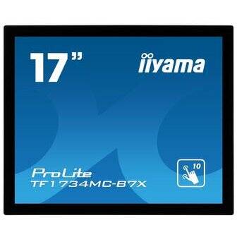 Monitor IIyama LED Touch ProLite TF1734MC-B7X 17 inch SXGA TN 5 ms Black
