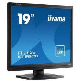 Monitor IIyama LED ProLite E1980D-B1 19 inch SVGA TN Black