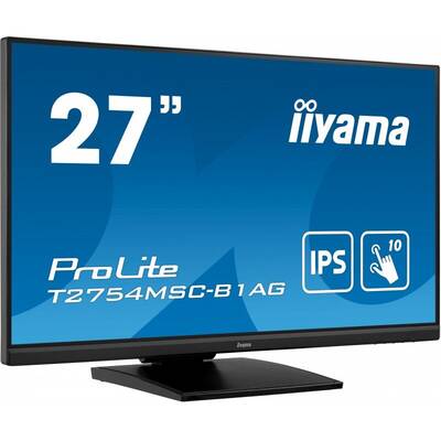Monitor IIyama LED Touch ProLite T2754MSC-B1AG 27 inch FHD IPS 4ms Black