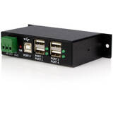 Hub USB StarTech 4 Port Rugged Black