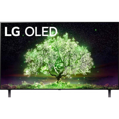 Televizor LG LED Smart TV OLED55A13LA Seria A1 139cm gri-negru 4K UHD HDR