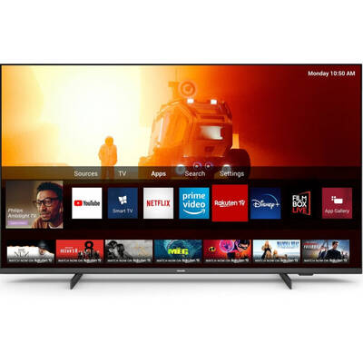 Televizor Philips LED Smart TV 65PUS7506/12 Seria PUS7506/12 164cm negru 4K UHD HDR