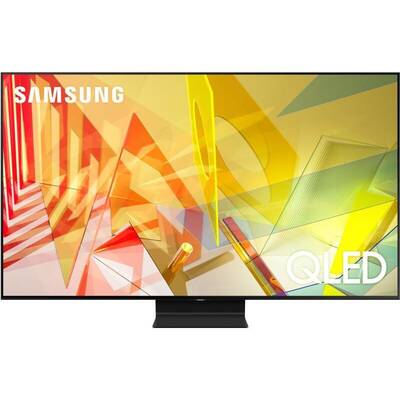 Televizor Samsung QLED Smart QE75Q90TA, 189 cm, Quantum Dot, Direct Full Array 16x, 2 Tunere, Quantum HDR 2000, Black