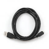 Gembird Cablu Date CCP-MUSB2-AMBM-1M USB USB 2.0 Micro-USB B USB A Negru