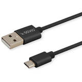 Cablu Date CL-129 USB 2 m USB 2.0 USB A USB C Negru