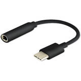 SAVIO Cablu Date USB Type 3.1 C (M) – Jack 3.5mm (F) Audio adapter Negru AK-35/B