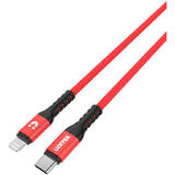 Cablu Date C14060RD lightning 1 m Red