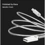 SOMOSTEL Cablu Date TYP-C 3.1 METALIC/SILVER Sm-BJ01