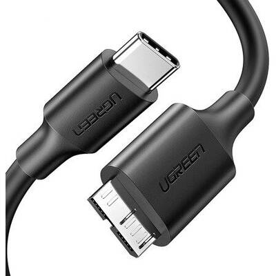 Cablu Date Micro-B USB 3.0 - USB-C UGREEN 1m (Negru)