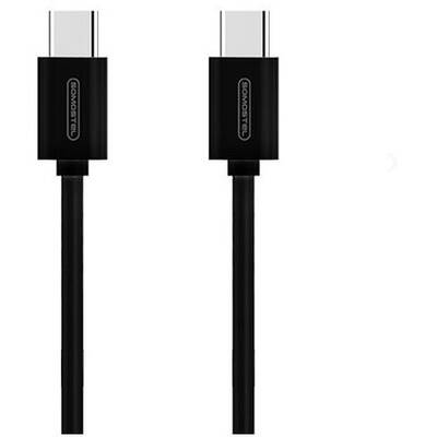 SOMOSTEL Cablu Date USB TYP-C TYP-C 5A 18W Negru 5000mAh POWER DELIVERY 1.2M PD Sm-BT10 FAST USB-C TO USB-C PD