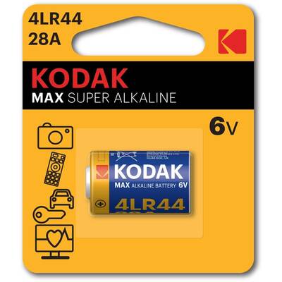KODAK Baterie MAX 28A 4LR44 Single-use Alkaline
