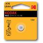 KODAK Baterie MAX A76 LR44 Single-use Alkaline