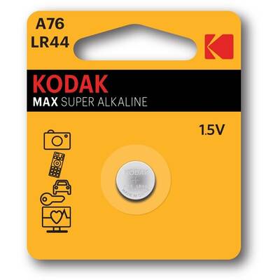KODAK Baterie MAX A76 LR44 Single-use Alkaline