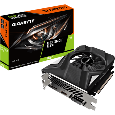 Placa Video GIGABYTE GeForce GTX 1650 D6 4G (rev. 2.0)