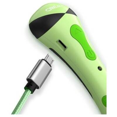 CREALITY Creion 3D, culoare verde, incarcare USB 5V/1A, 3D PEN-001 GREEN