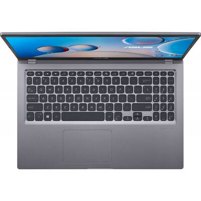 Laptop Asus 15.6'' X515FA, FHD, Procesor Intel Core i3-10110U (4M Cache, up to 4.10 GHz), 8GB DDR4, 256GB SSD, GMA UHD, No OS, Slate Grey
