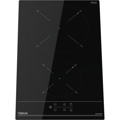 Plita TEKA incorporabila IBC 32000 TTC, Inductie, 2 zone de gatit, Touch control, 30 cm, Sticla neagra