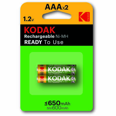 KODAK Baterie Reincarcabila Ni-MH AAA 650 mAh (2 pack)