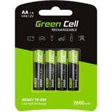 Green Cell Baterie Reincarcabila GR01AA Nickel-Metal Hydride (NiMH) 4X AA R6 2600MAH